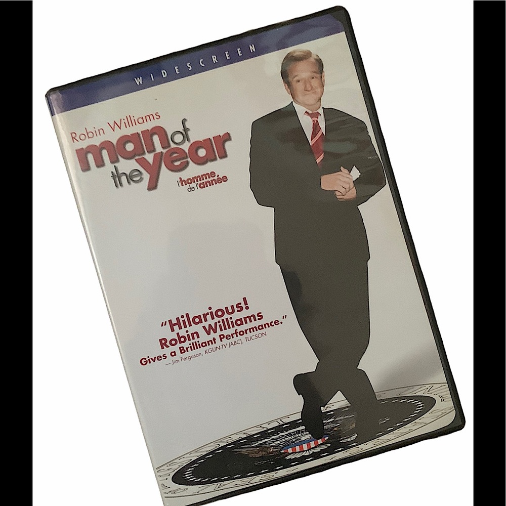 3/$15 Man of the year DVD 📀
